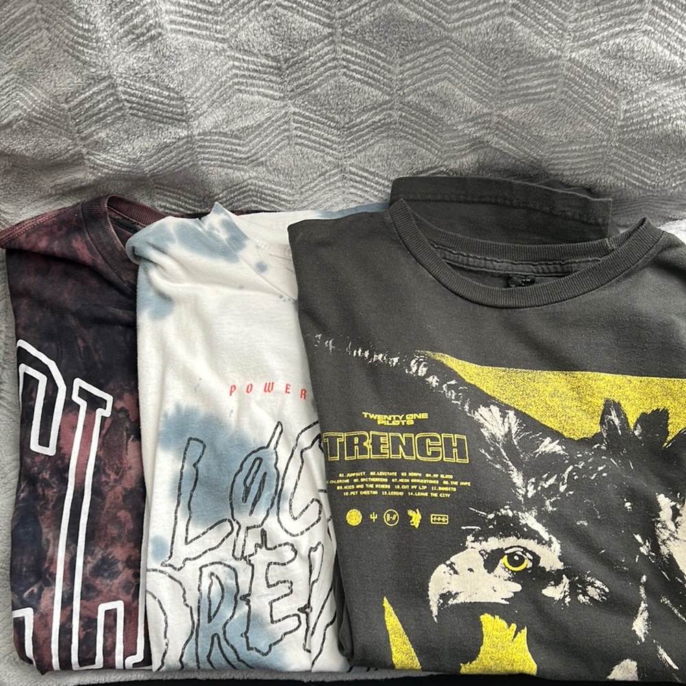 TWENTY ONE PILOTS TSHIRT LOT